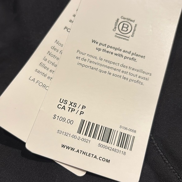 NWT  Salutation Stash Pocket II Tight Size XS/P - Picture 7 of 10